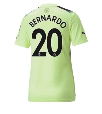 Manchester City Bernardo Silva #20 Tredjedrakt Kvinner 2022-23 Kortermet